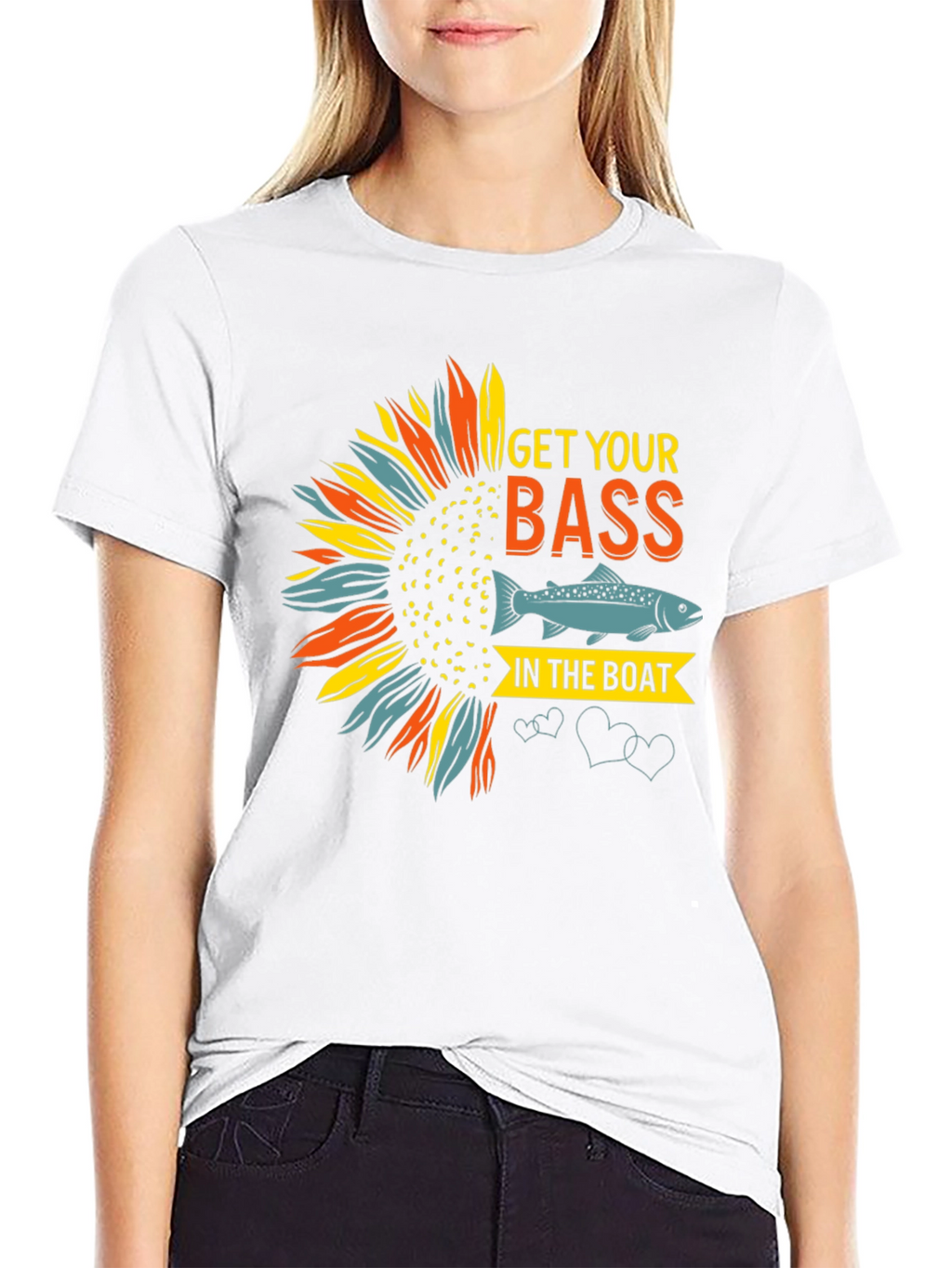 Get Your Bass In The Boat Graphic T-Shirt