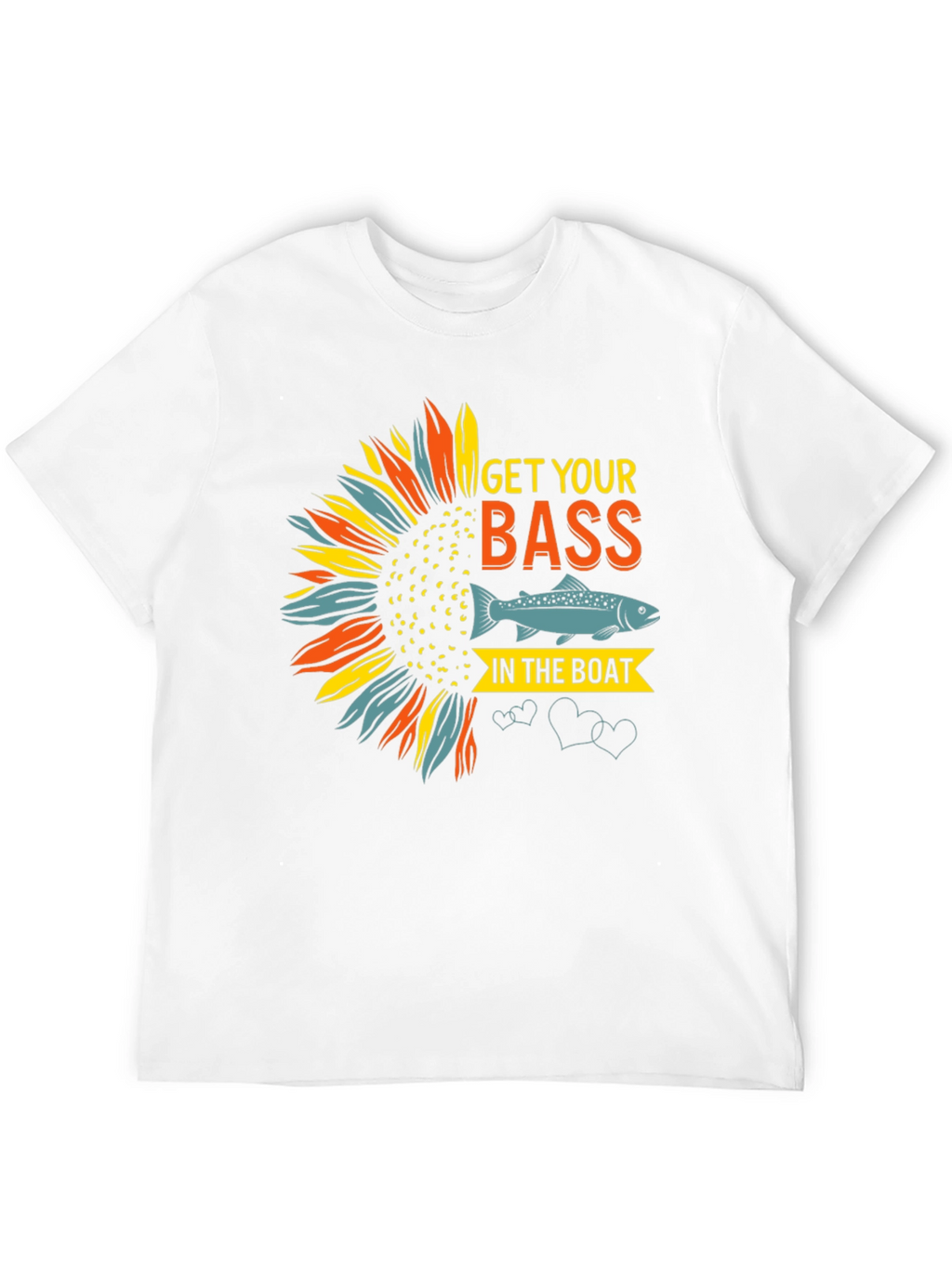 Get Your Bass In The Boat Graphic T-Shirt