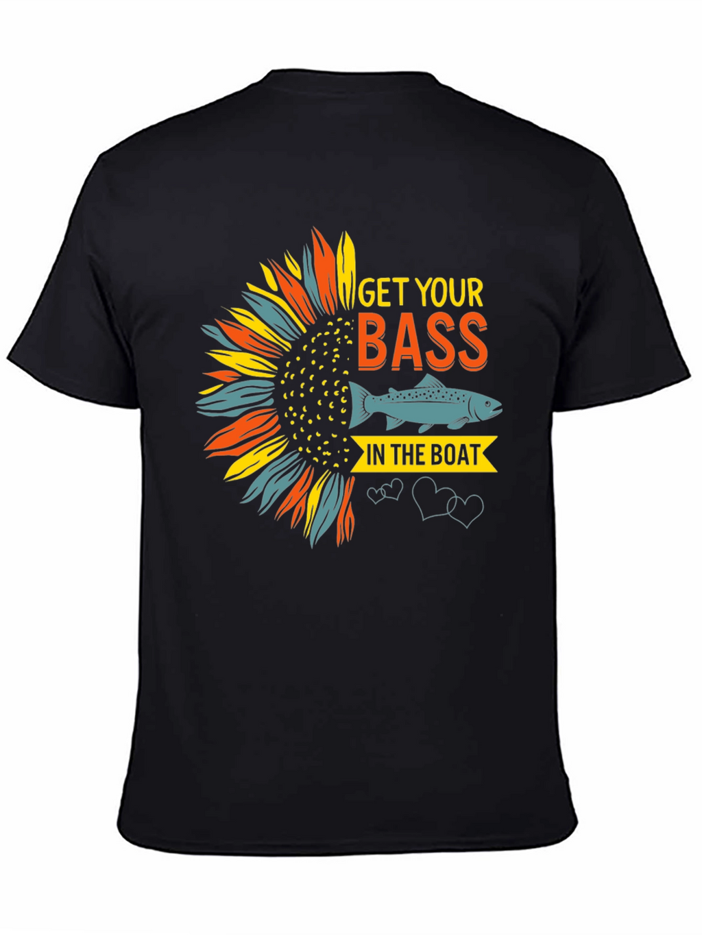 Get Your Bass In The Boat Graphic T-Shirt