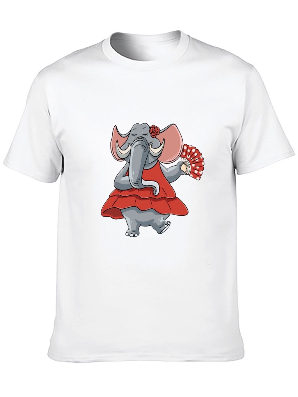 Dancing Elephant Graphic Tee