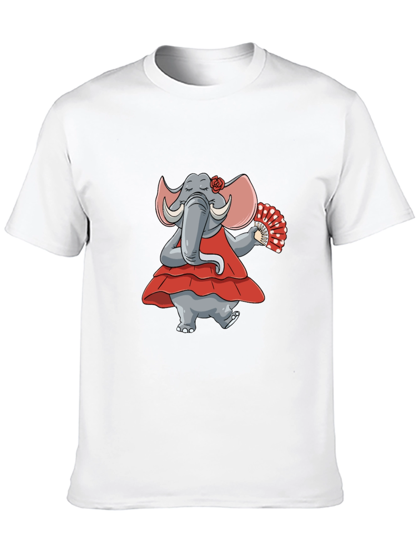 Dancing Elephant Graphic Tee