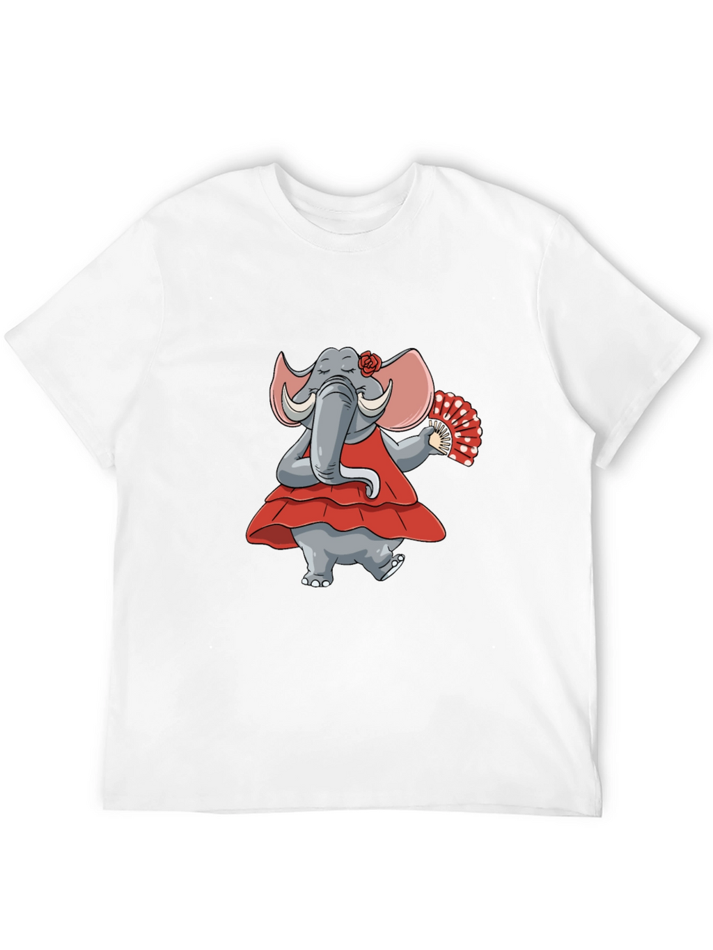 Dancing Elephant Graphic Tee