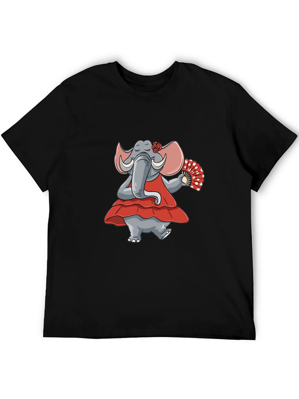 Dancing Elephant Graphic Tee