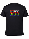 Queerantine 2020 T-Shirt - Pride Rainbow Design