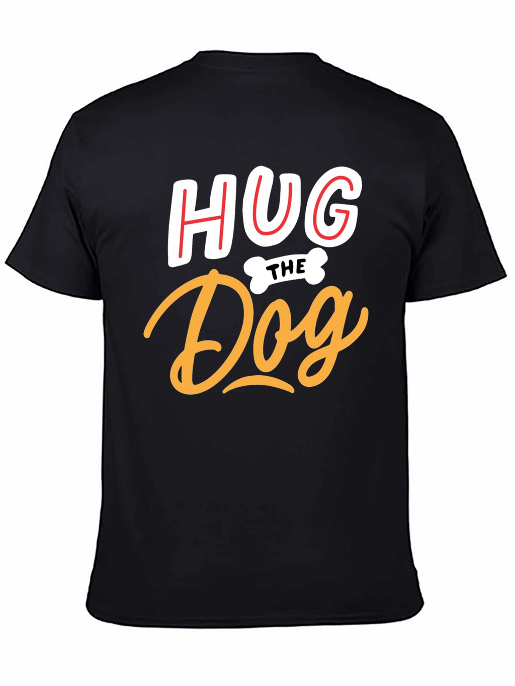 Hug The Dog Graphic T-Shirt