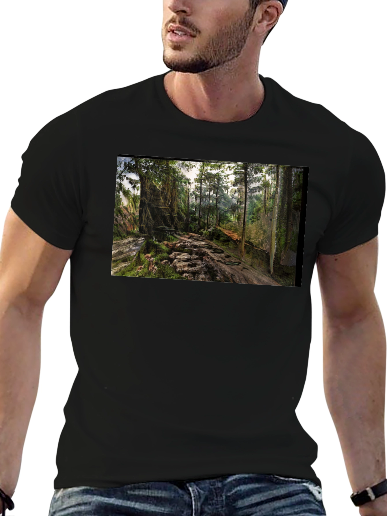 Forest Path Graphic Tee - Nature Lovers Shirt