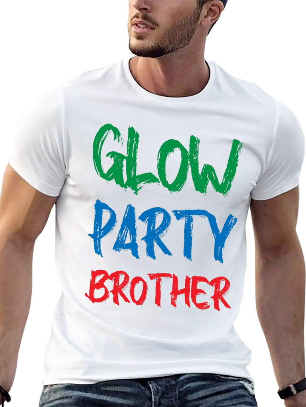 Glow Party Brother T-Shirt