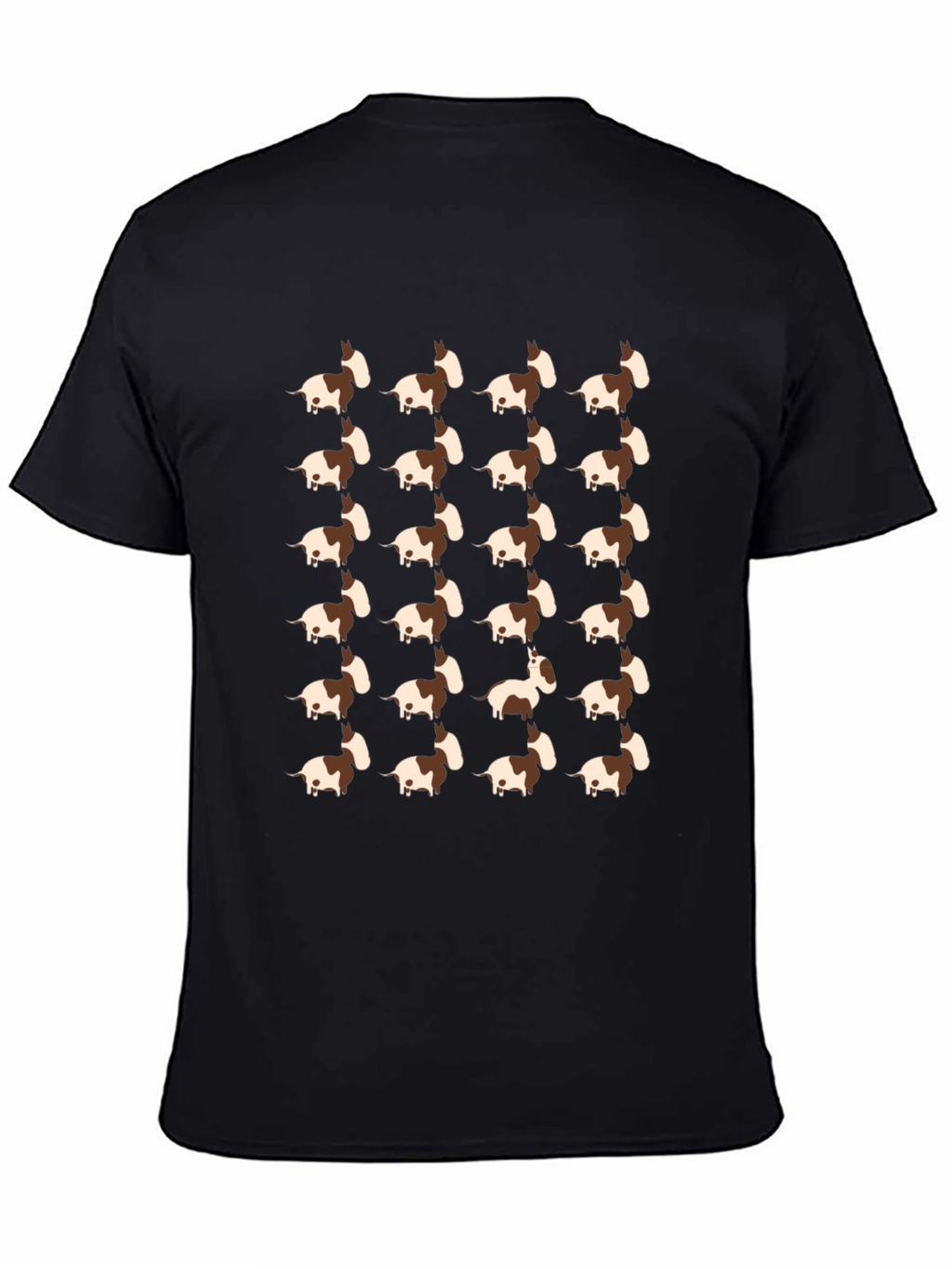 Dachshund Dog Pattern T-Shirt