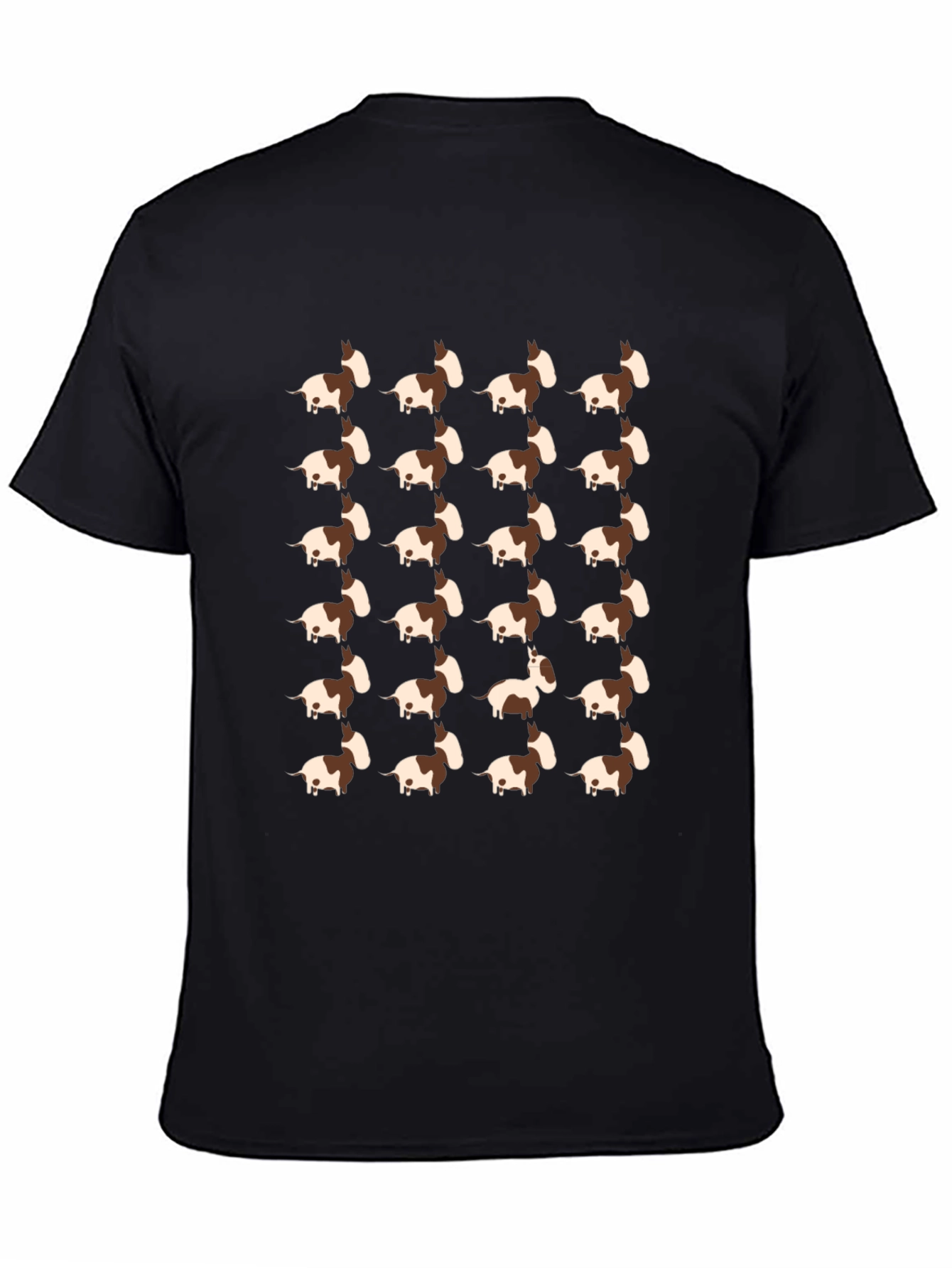 Dachshund Dog Pattern T-Shirt