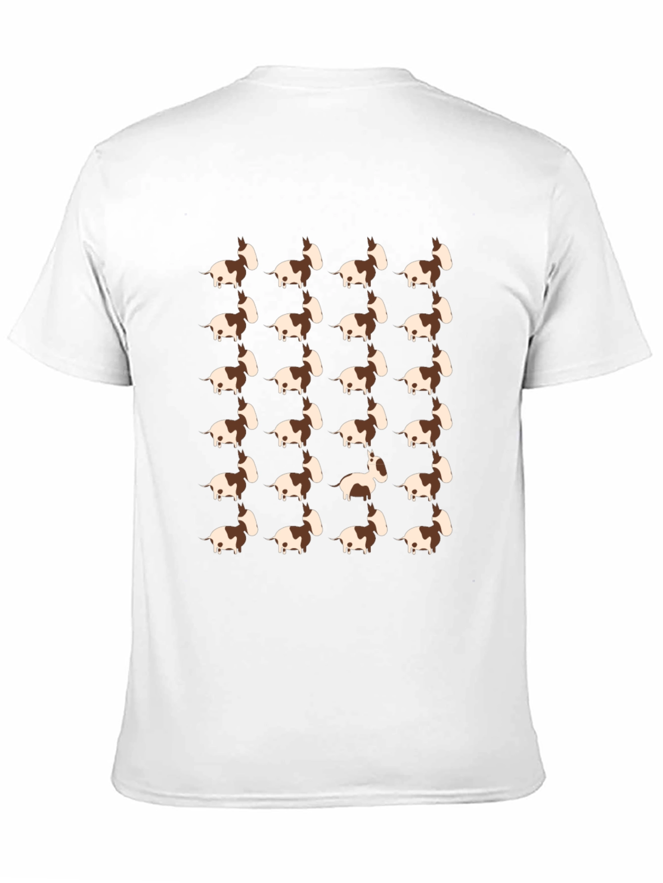 Dachshund Dog Pattern T-Shirt