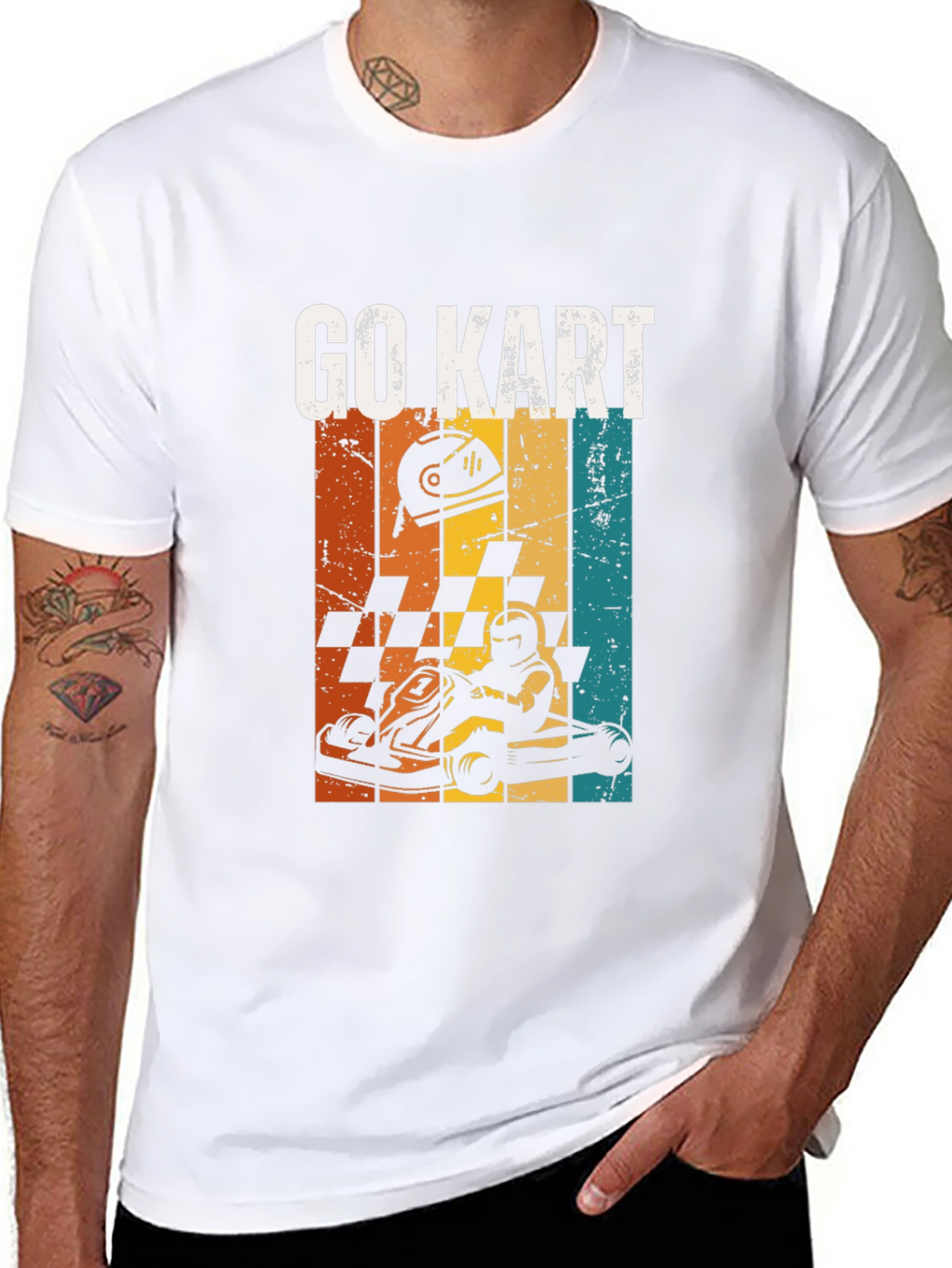 Retro Go Kart T-Shirt