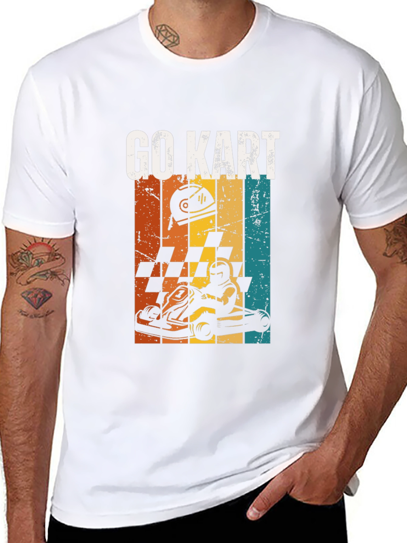 Retro Go Kart T-Shirt