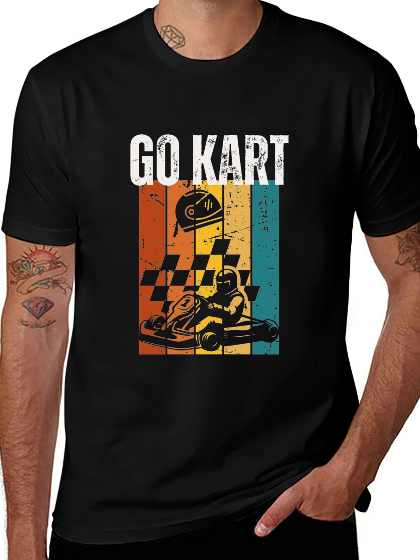 Retro Go Kart T-Shirt