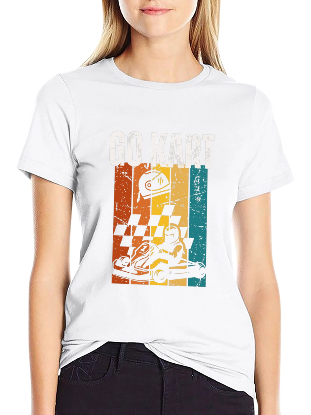 Retro Go Kart T-Shirt