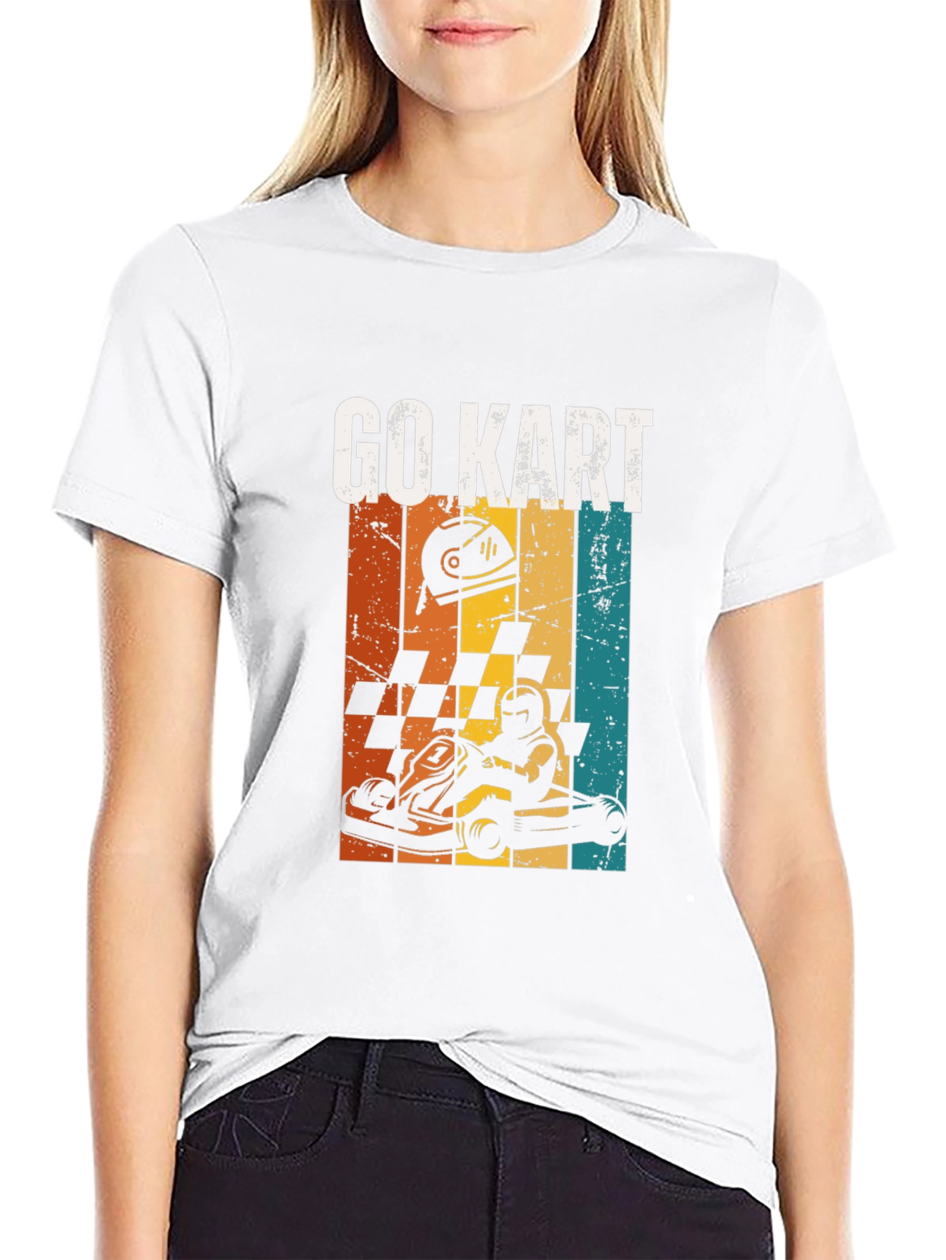 Retro Go Kart T-Shirt