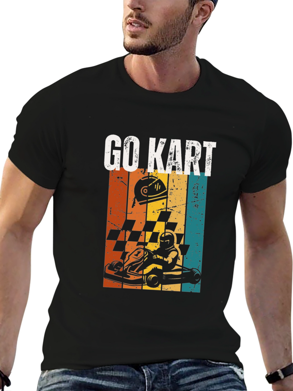 Retro Go Kart T-Shirt