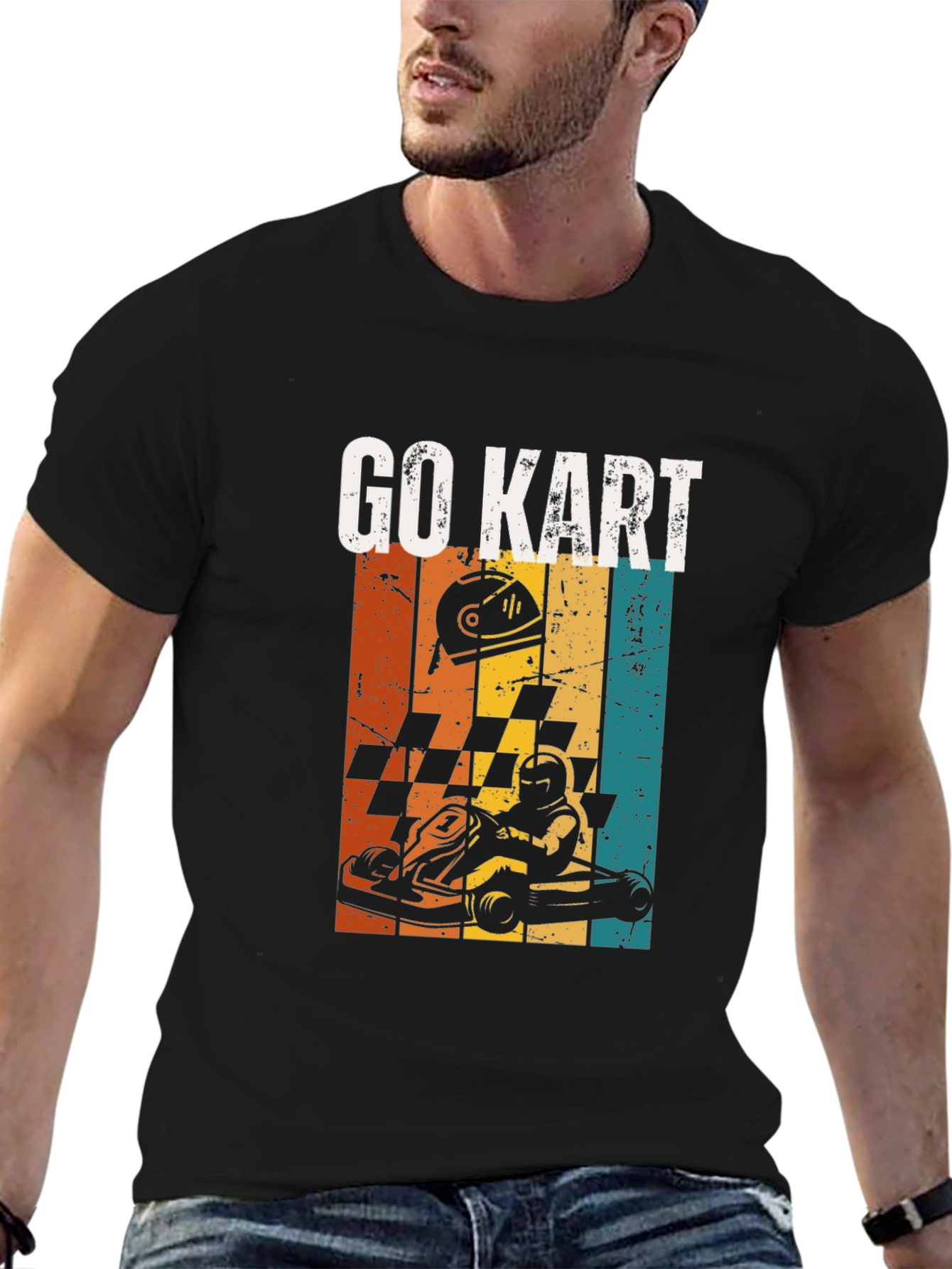 Retro Go Kart T-Shirt