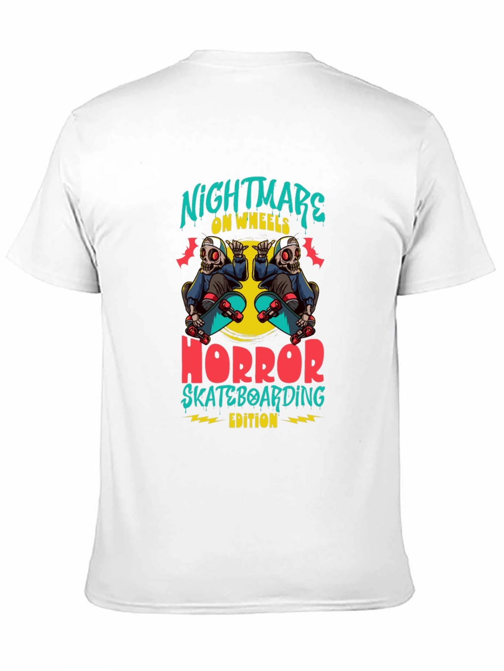 Nightmare on Wheels Skateboard T-Shirt