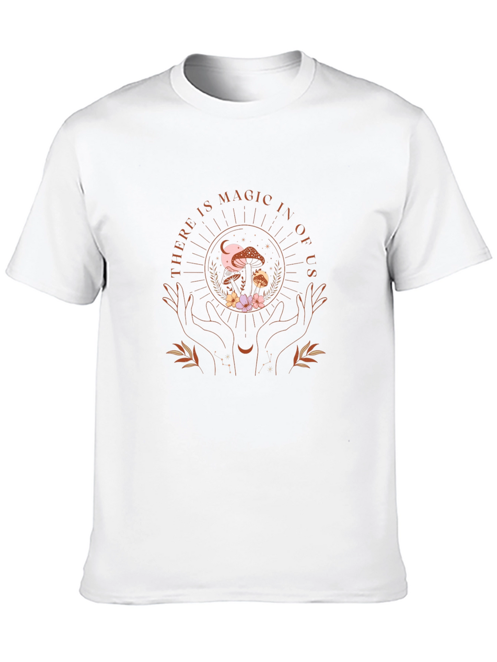 Magic Within Us Graphic Tee - Boho Mystical Shirt