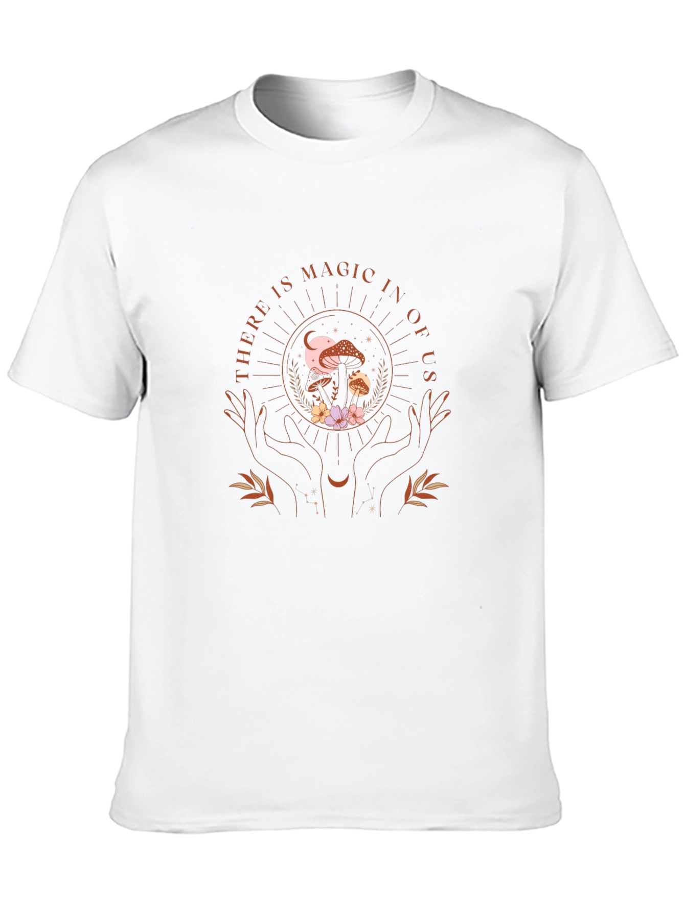 Magic Within Us Graphic Tee - Boho Mystical Shirt