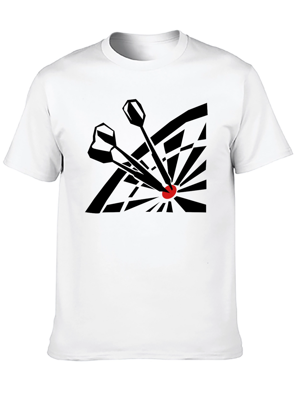 Darts Bullseye Black T-Shirt