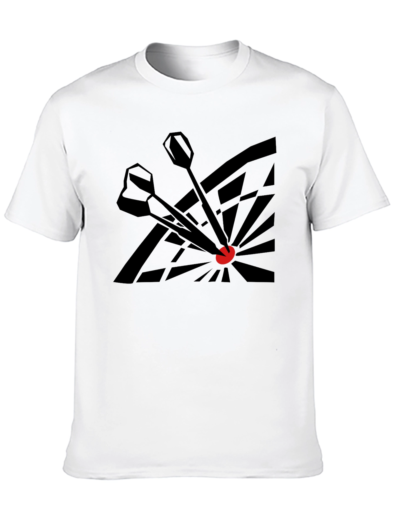 Darts Bullseye Black T-Shirt