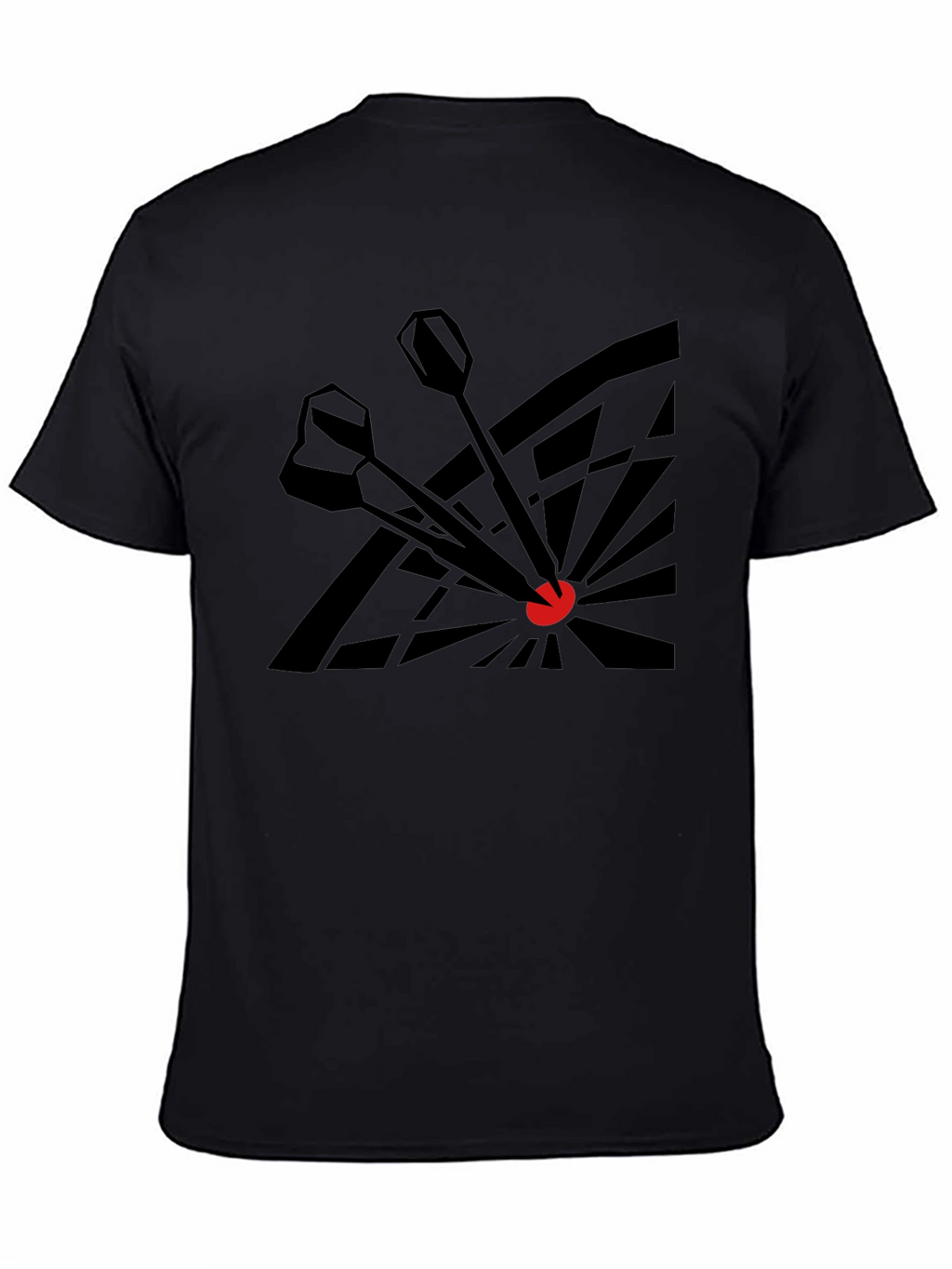 Darts Bullseye Black T-Shirt