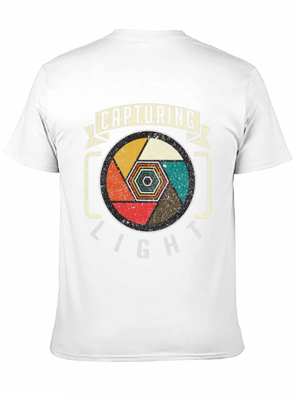 Capturing Light Camera Lens Graphic Tee - Black