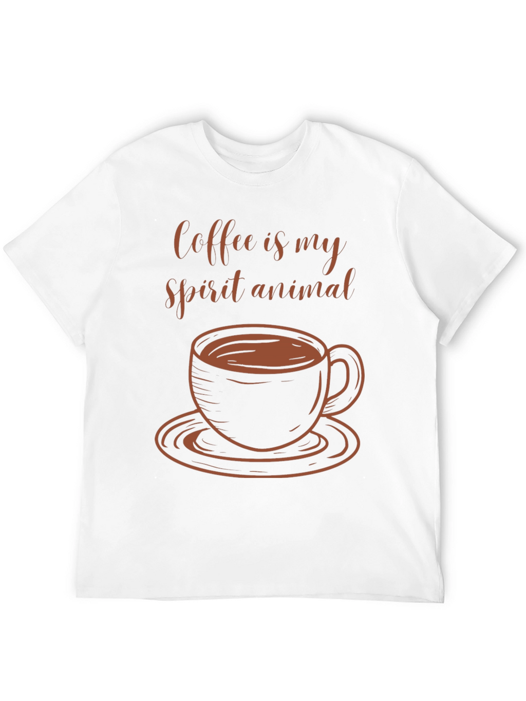 Coffee is My Spirit Animal Graphic Tee