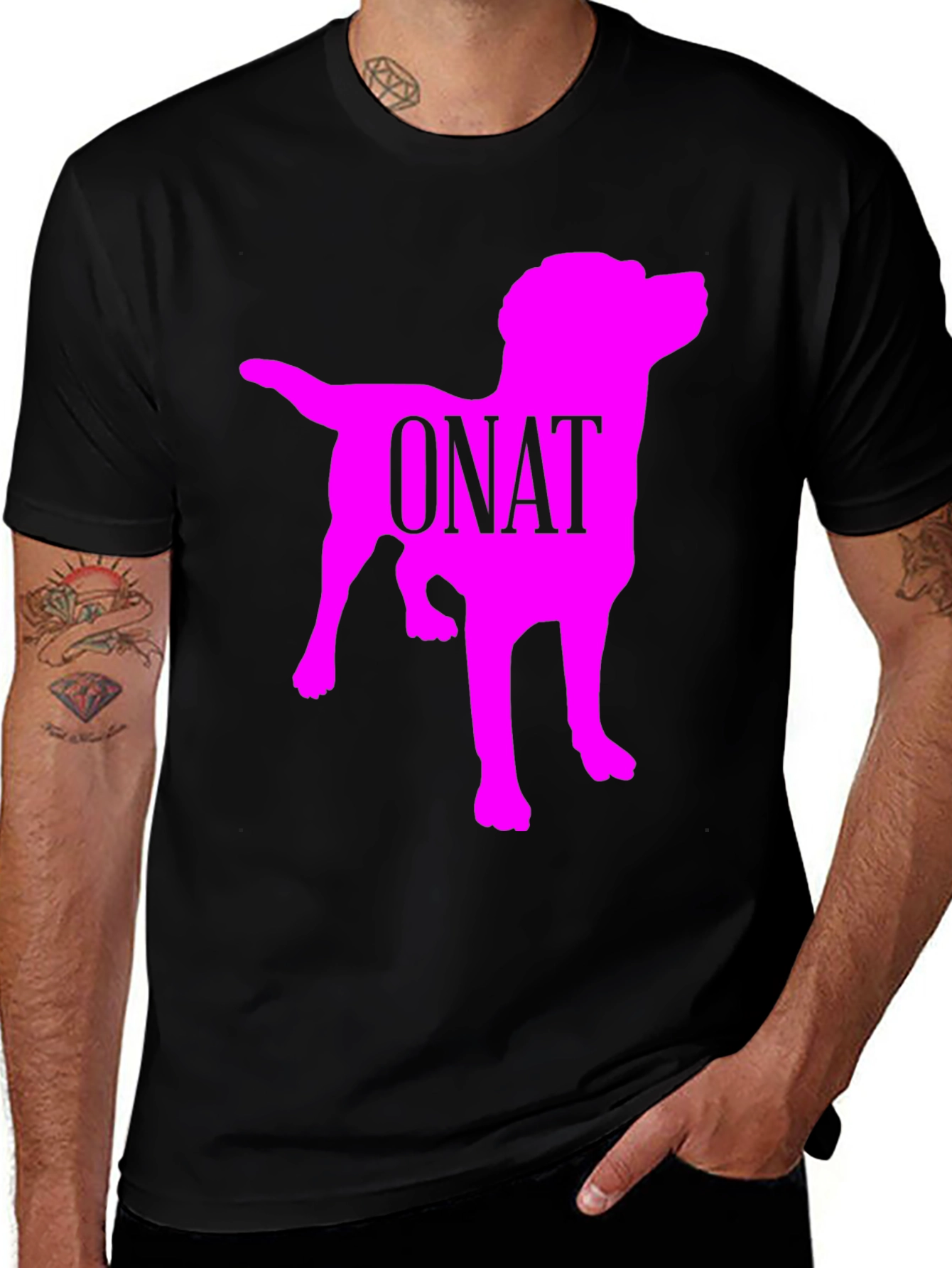 Dog Silhouette Tee - ONAT Print