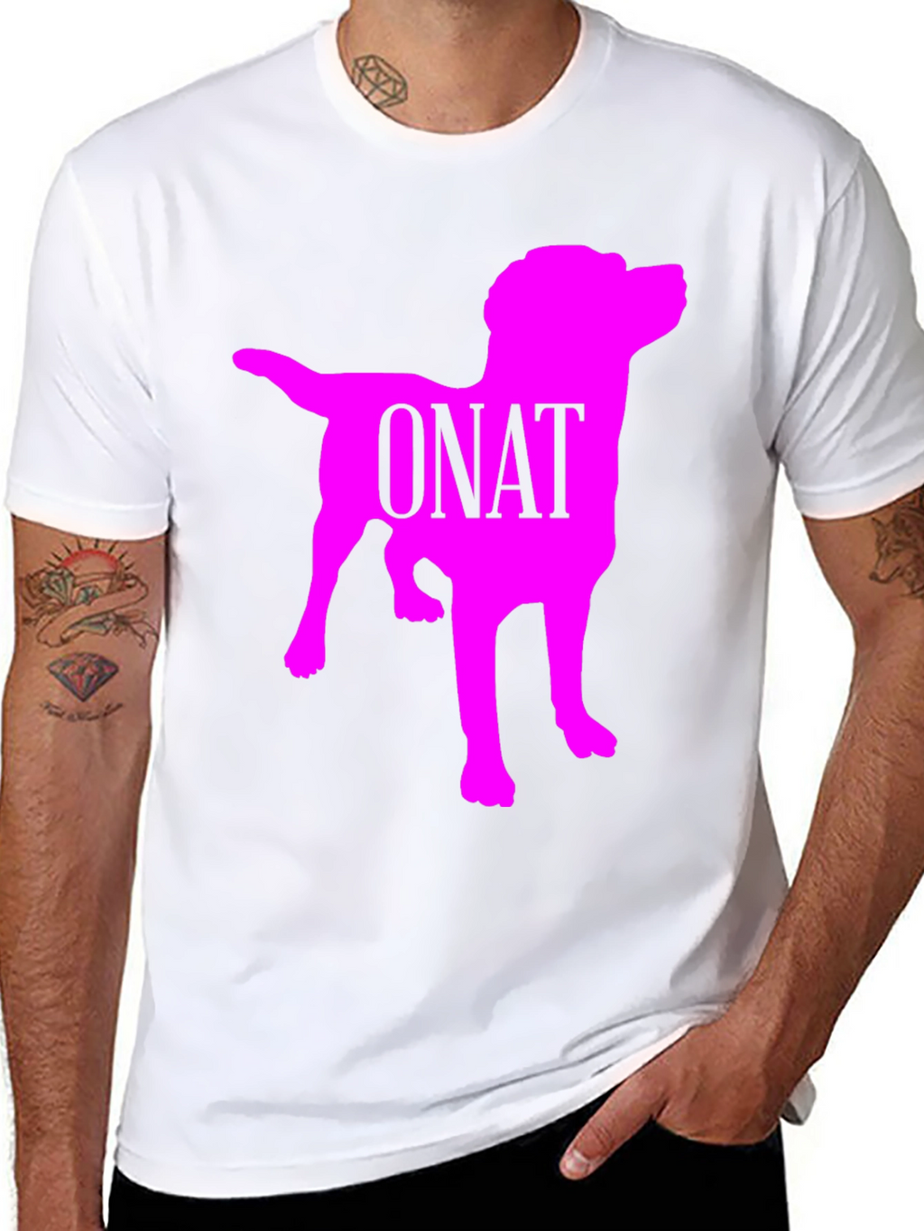 Dog Silhouette Tee - ONAT Print