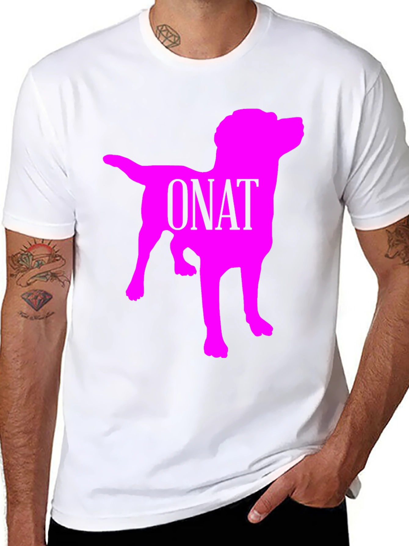 Dog Silhouette Tee - ONAT Print