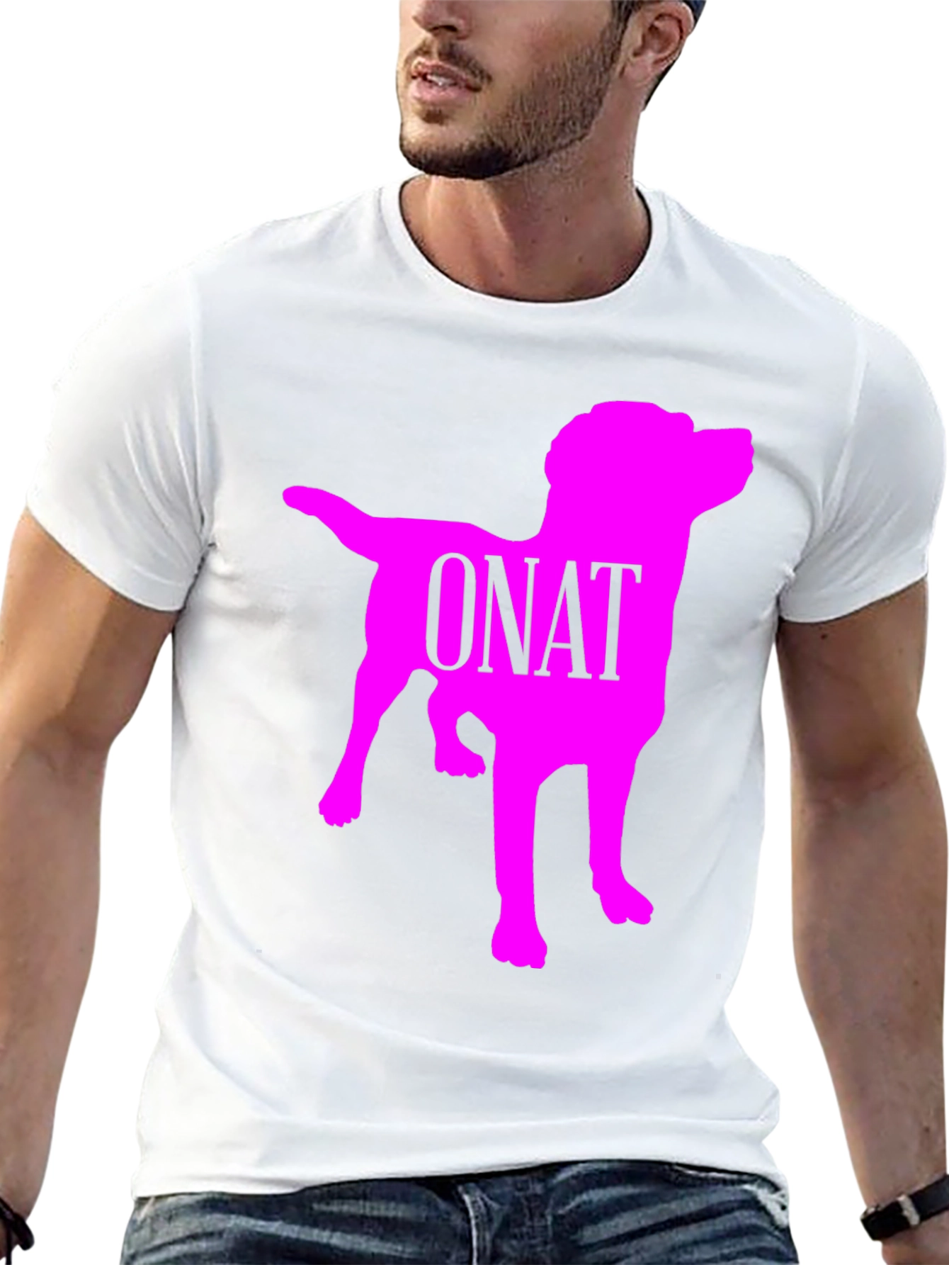 Dog Silhouette Tee - ONAT Print