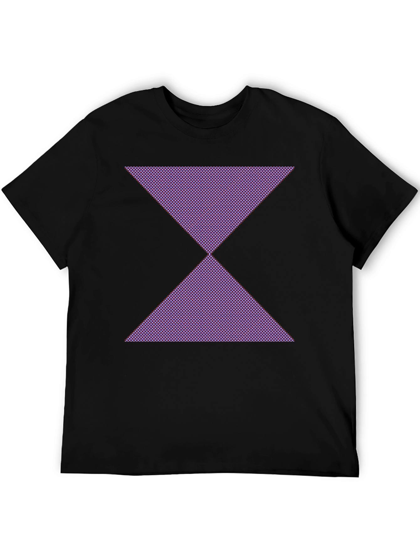 Geometric Hourglass Graphic Tee