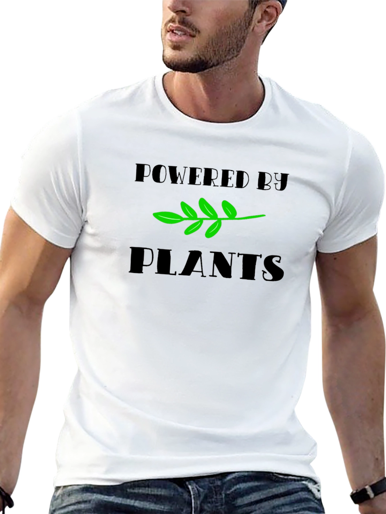 Powered by Plants Graphic Tee - Vegan Style