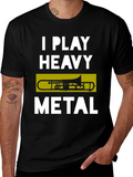 I Play Heavy Metal Trombone T-Shirt