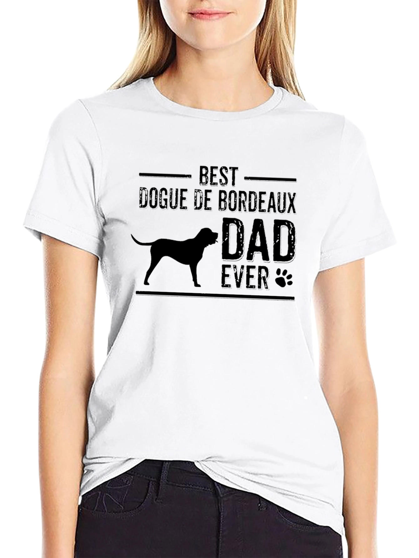 Best Dogue de Bordeaux Dad Ever T-Shirt