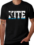 Kiteboarding T-Shirt | Distressed Graphic Tee