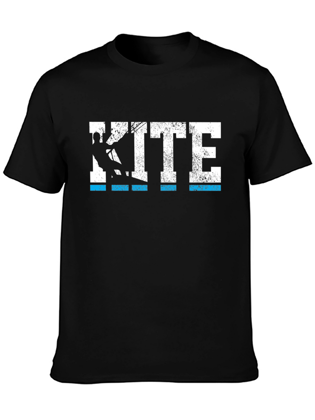 Kiteboarding T-Shirt | Distressed Graphic Tee