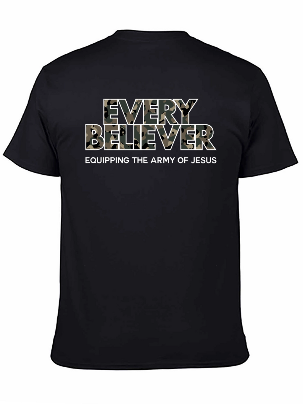 Every Believer Camo Print T-Shirt