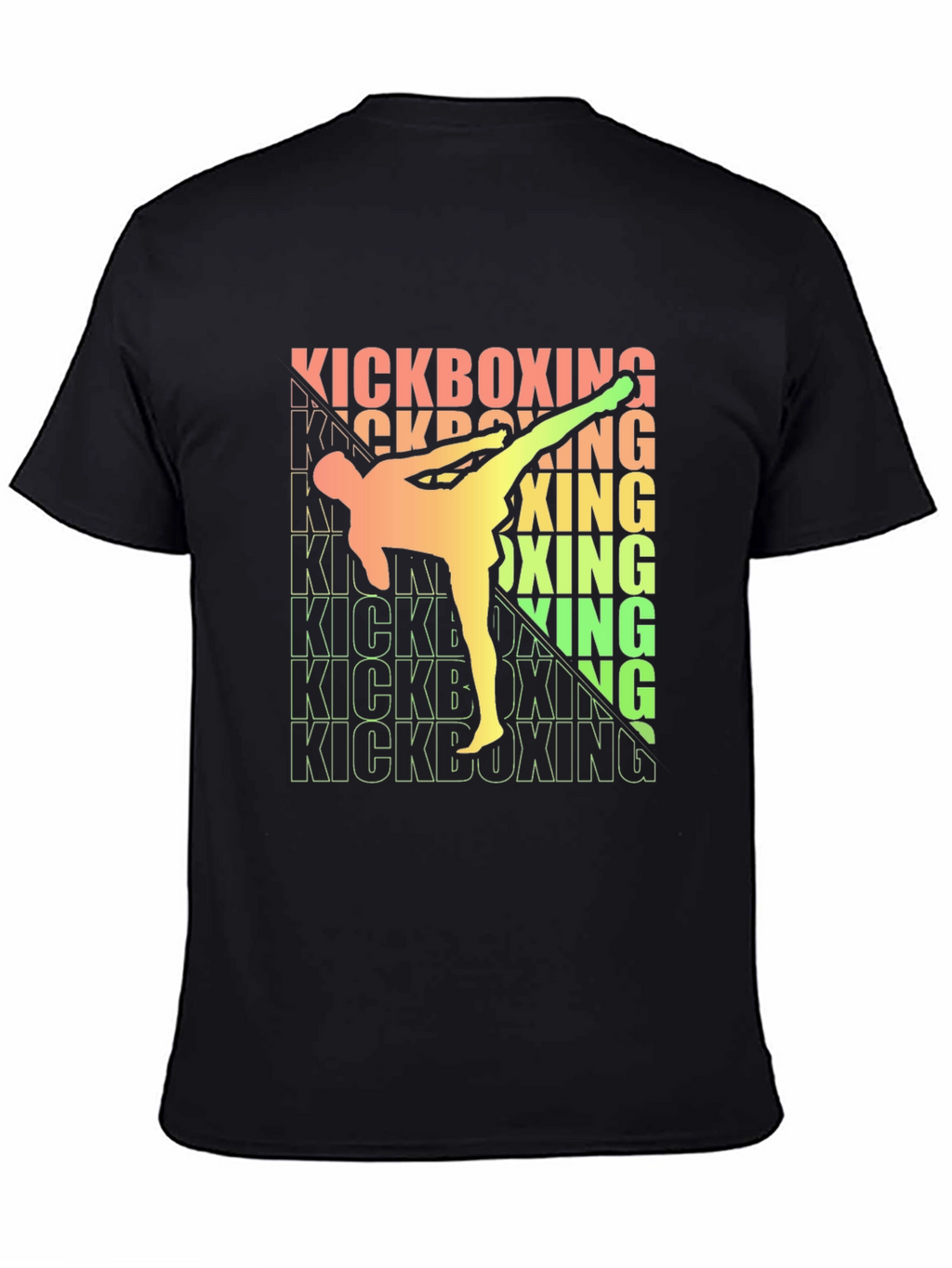 Kickboxing Graphic Tee - Martial Arts Style