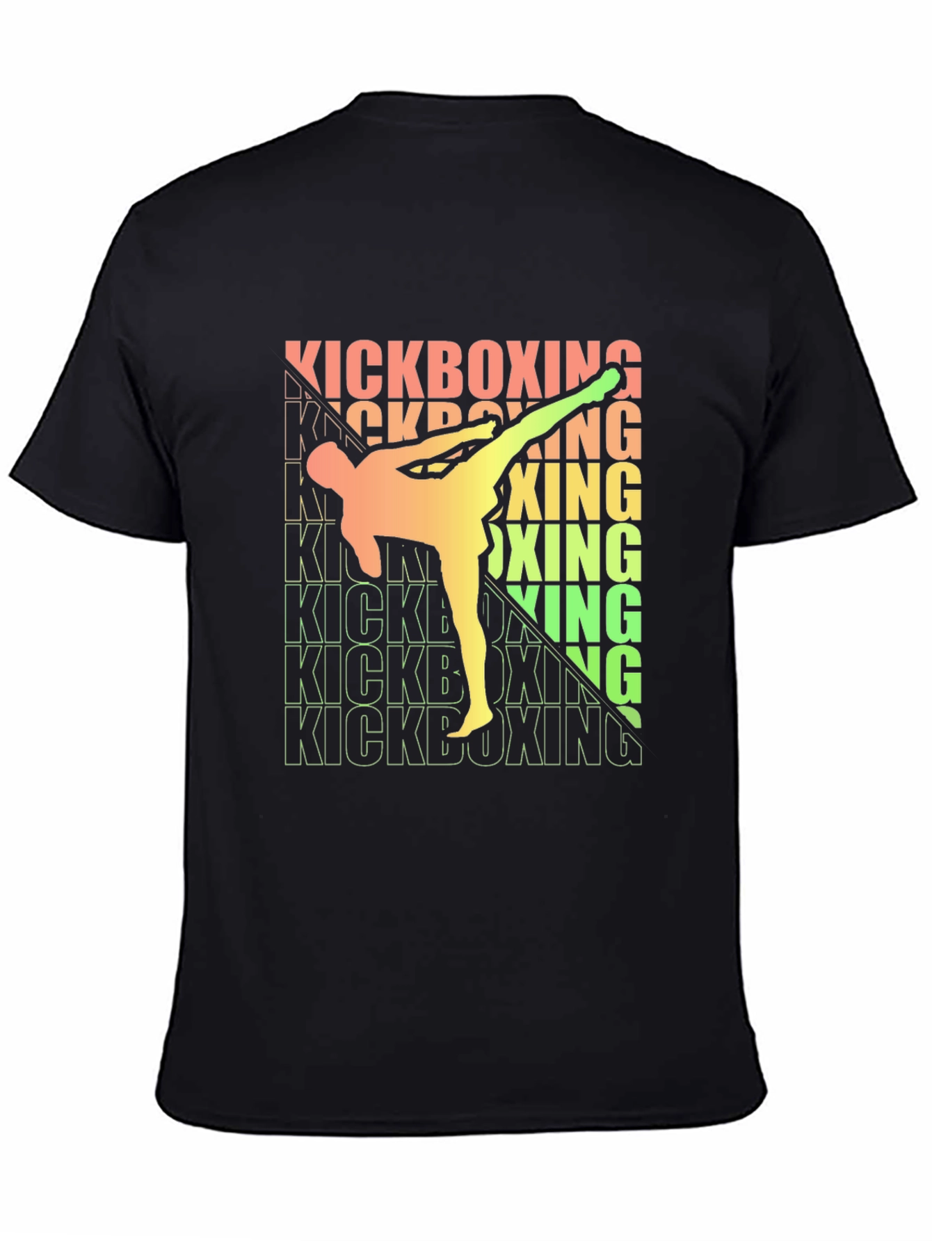 Kickboxing Graphic Tee - Martial Arts Style