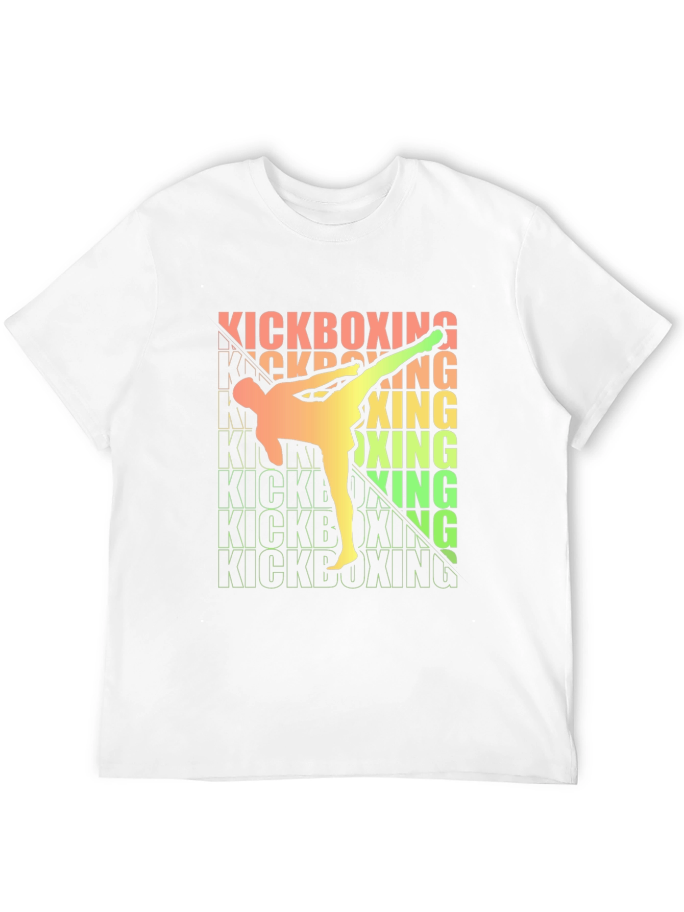 Kickboxing Graphic Tee - Martial Arts Style