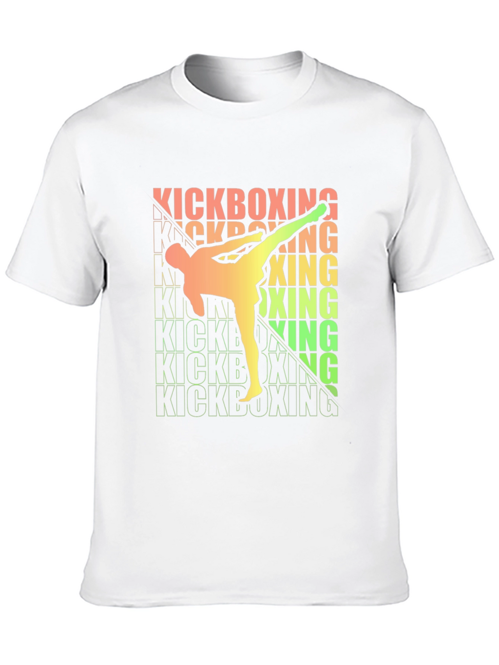 Kickboxing Graphic Tee - Martial Arts Style