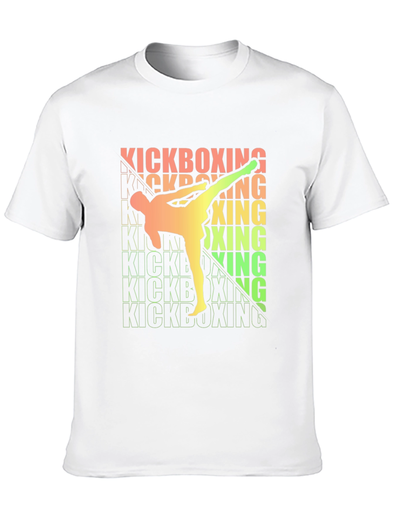 Kickboxing Graphic Tee - Martial Arts Style