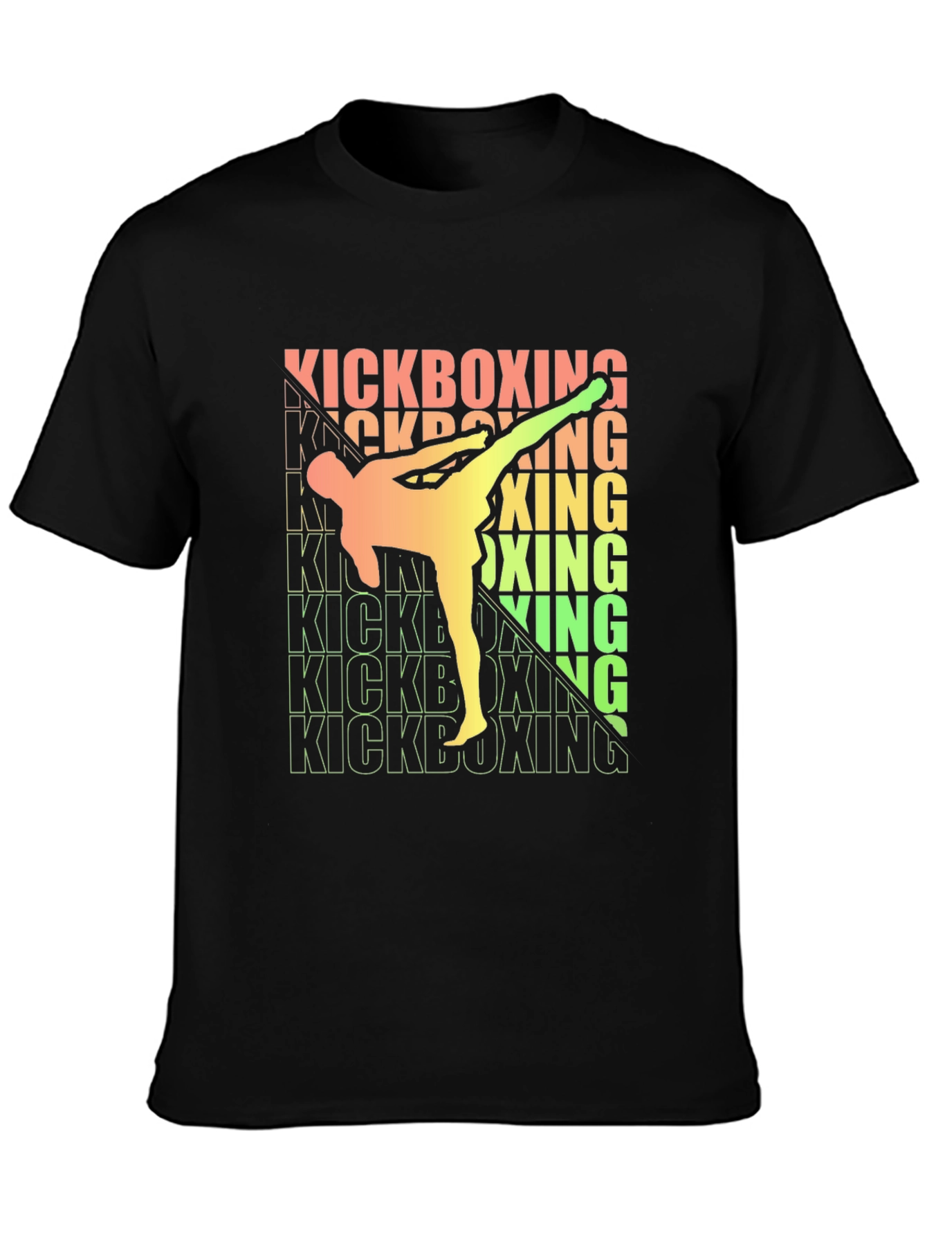 Kickboxing Graphic Tee - Martial Arts Style