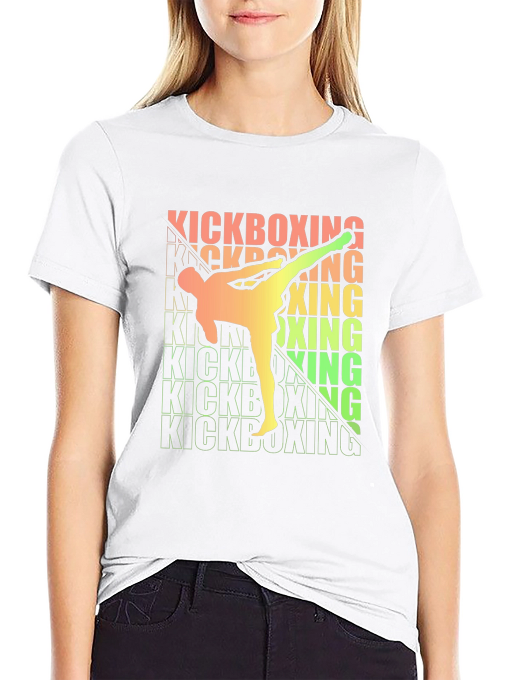 Kickboxing Graphic Tee - Martial Arts Style