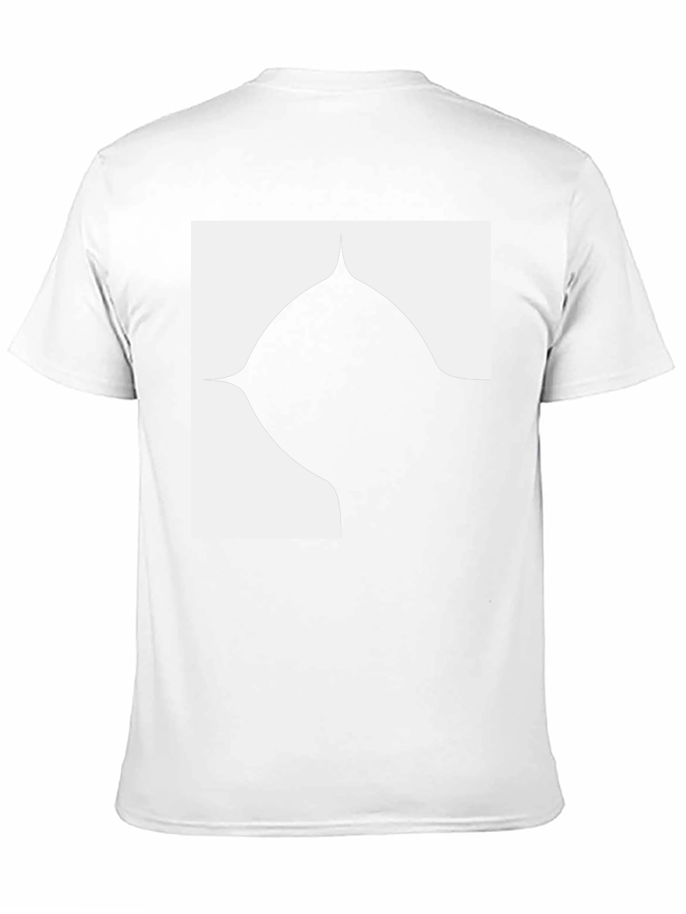Abstract Design Black T-Shirt