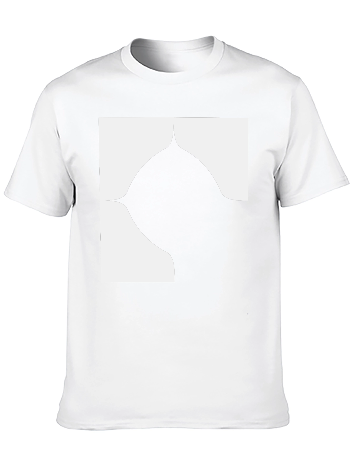 Abstract Design Black T-Shirt