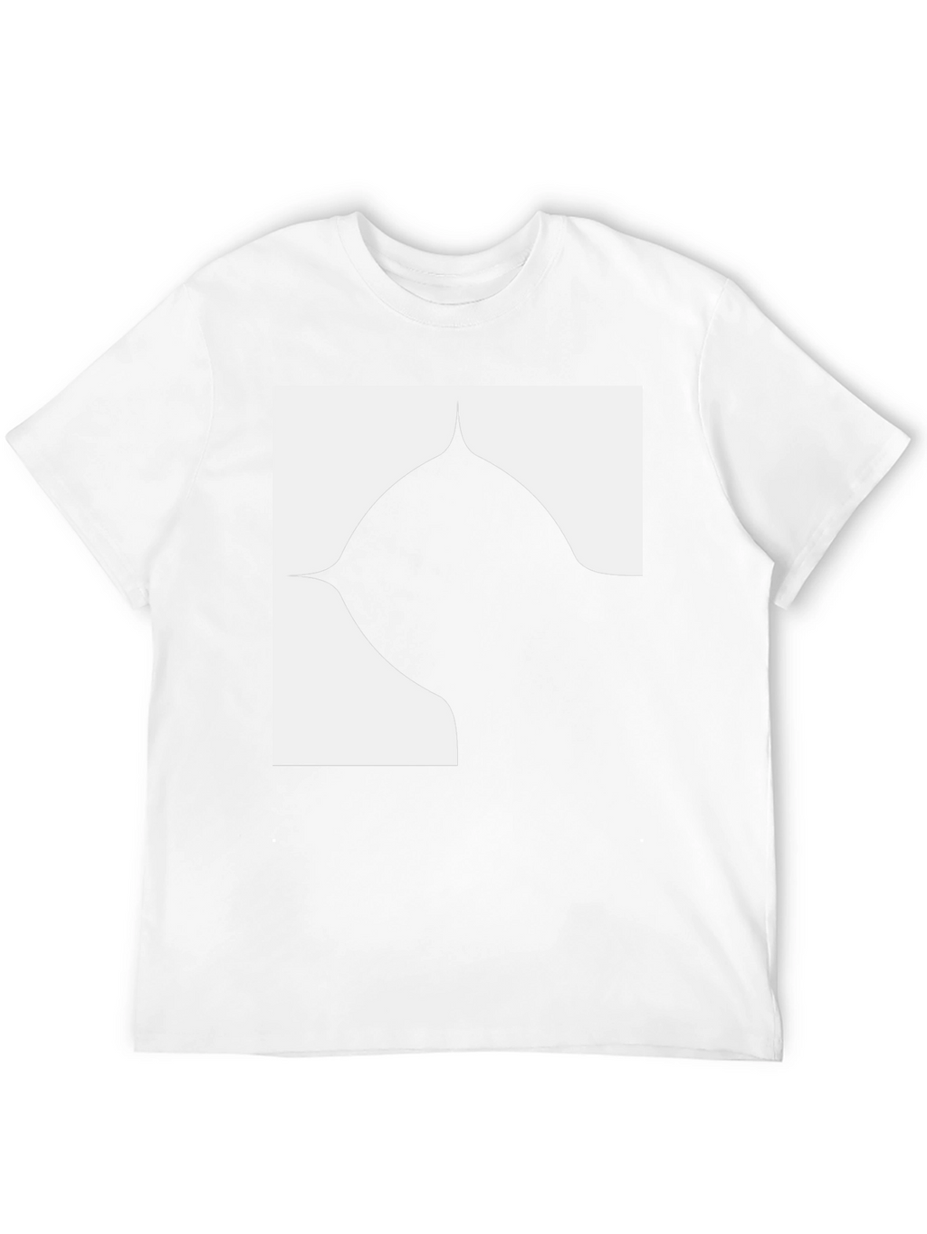 Abstract Design Black T-Shirt